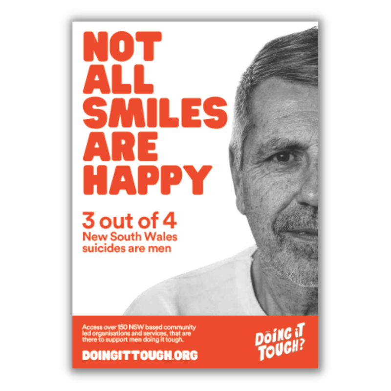 not all smiles poster